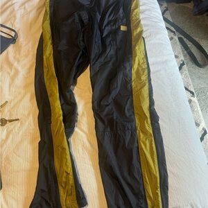 Acne Studio dark navy and Olive Track Pants / sweat pants